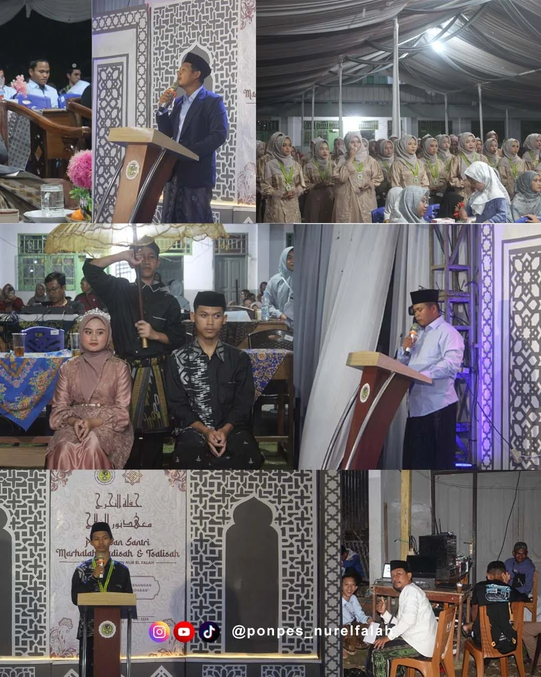 Pelepasan Santri Mathalan Tsalisah dan Sadisah Tahun 2025