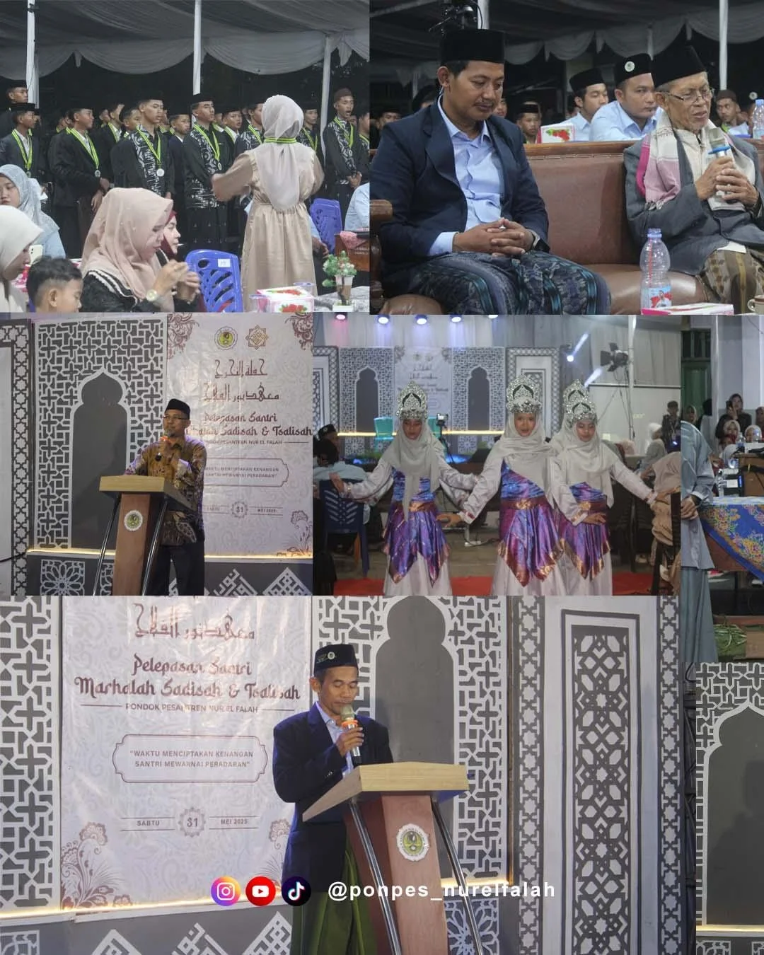 Pelepasan Santri Mathalan Tsalisah dan Sadisah Tahun 2025